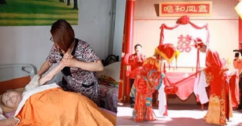 我照顧癱瘓母親，32歲未嫁，嫁個離婚男人，結婚三年深感慶幸