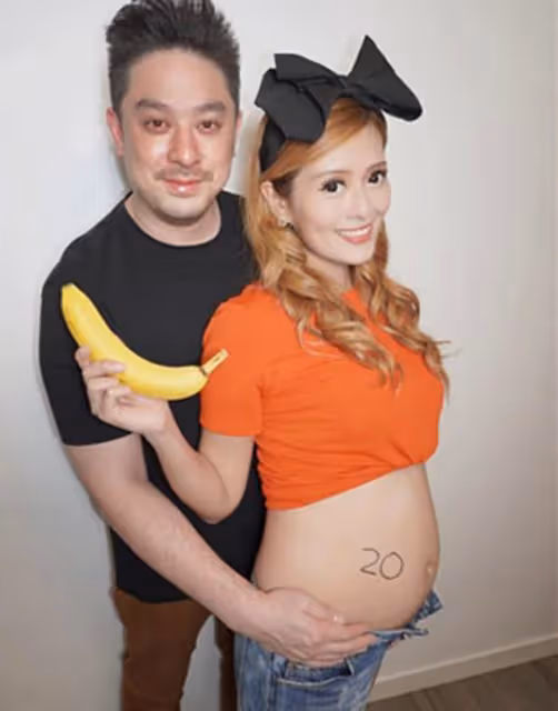 恭喜!34歲港姐季軍宣布懷二胎,曾戴滿金器嫁富商,揚言生4個娃