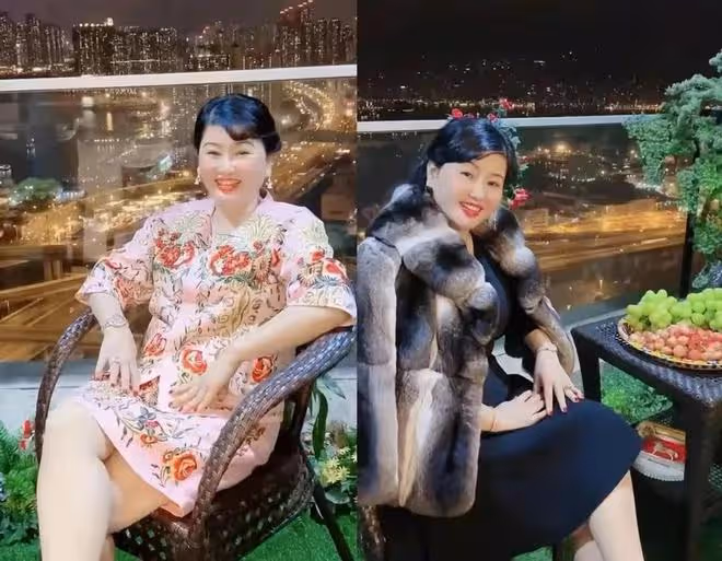 蔡天鳳老公和岳母多張親密合照流出,手放胸口親吻,相處無邊界感