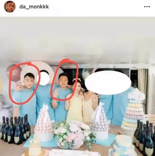 蔡天鳳老公和岳母多張親密合照流出,手放胸口親吻,相處無邊界感