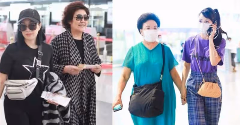 當鐘麗緹和伊能靜同曬婆婆合影！終於知道「真嫩」和「扮嫩」的差距有多大