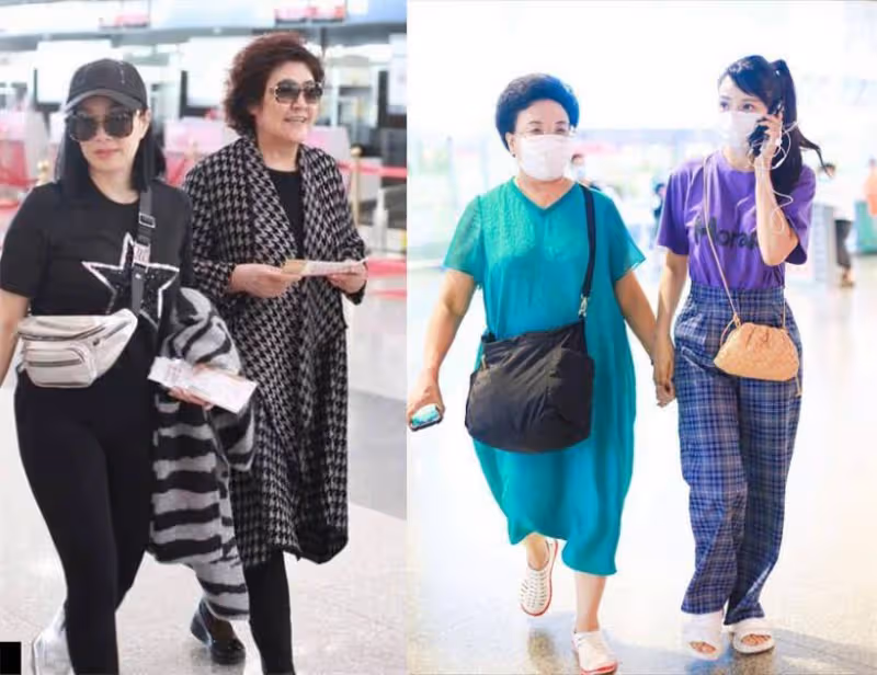 當鐘麗緹和伊能靜同曬婆婆合影！終於知道「真嫩」和「扮嫩」的差距有多大