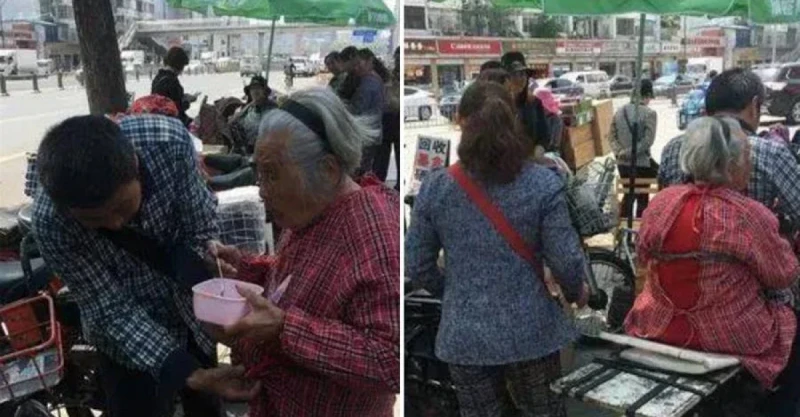換我來回報您！送貨員不辭辛勞「天天載著媽媽上班」 他為照顧失智母「後座留給她7年」網淚：最好的孝順