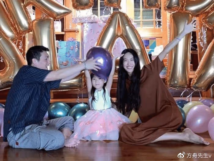陳冠希為6歲女兒慶生，Alaia神情搞怪鬼馬精靈，長得越來越像爸爸