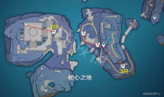 《原神》3.3版混沌真眼高效收集路線 混沌真眼最新收集路線