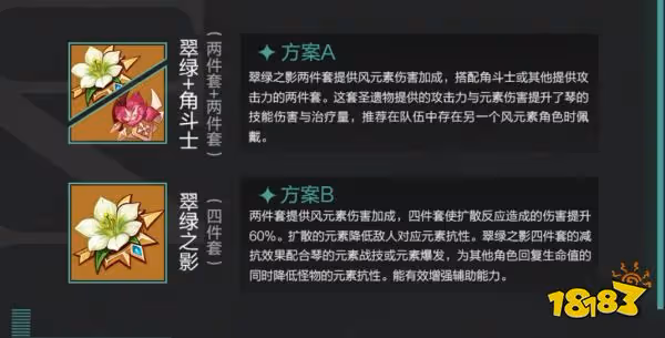 原神琴聖遺物及武器搭配 琴武器及聖遺物推薦