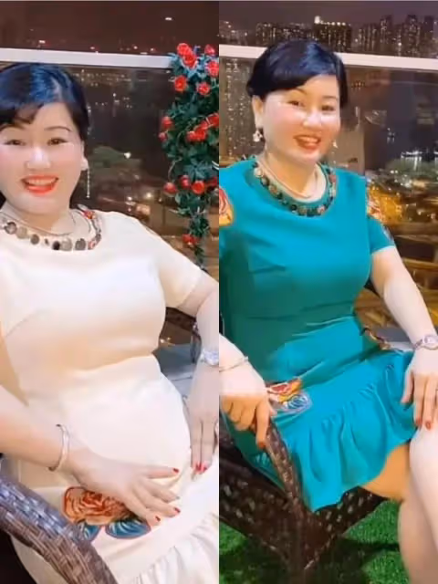 蔡天鳳媽媽花姐富豪生活被質疑,疑似偽豪門,3處細節顯蹊蹺