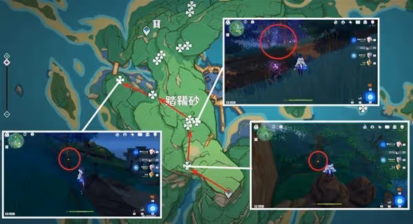 《原神》3.5版鬼兜蟲收集路線分享