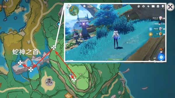 《原神》3.5版鬼兜蟲收集路線分享