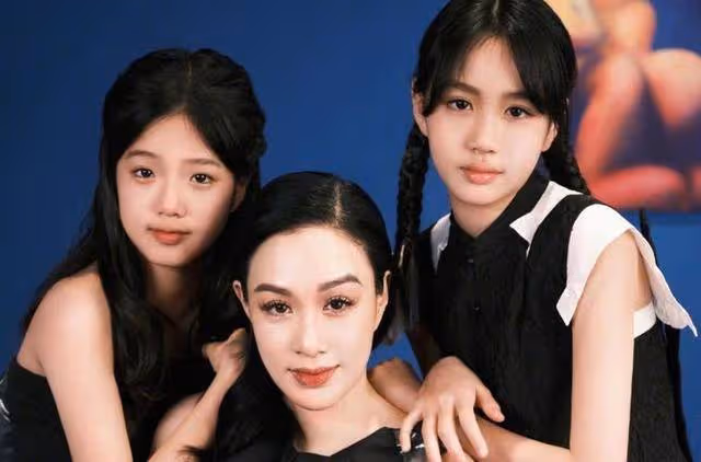 鍾麗緹三個女兒三個樣,顏值差遭群嘲?曾為生兒子,也是夠拼的!