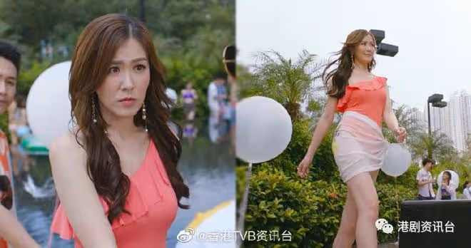 隱形戰隊｜劉穎鏇彩虹水著Look曝光 難忘抵冷做「出水芙蓉」