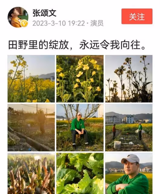 張頌文：近況曝光，不堪困擾回到農村過簡單生活，他沒有失去理智