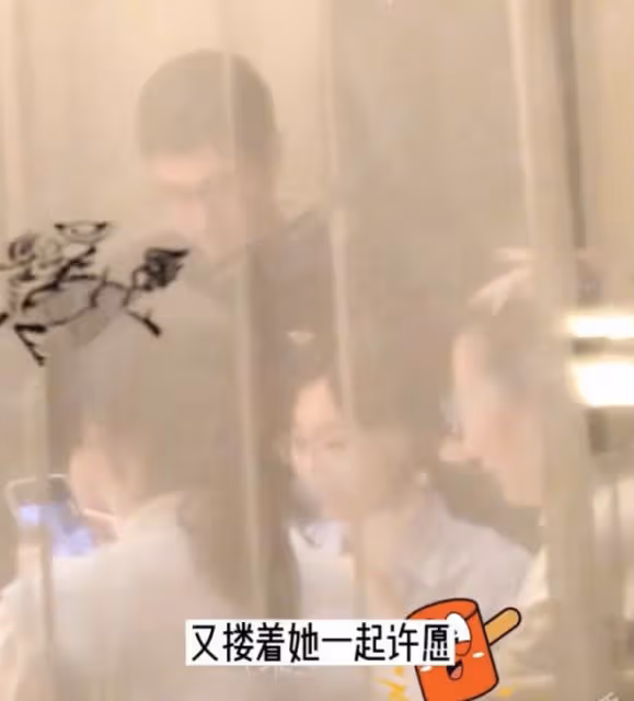陳數生日獲老公夾菜被摟著許願,力破婚變傳聞,網傳第三者也在場