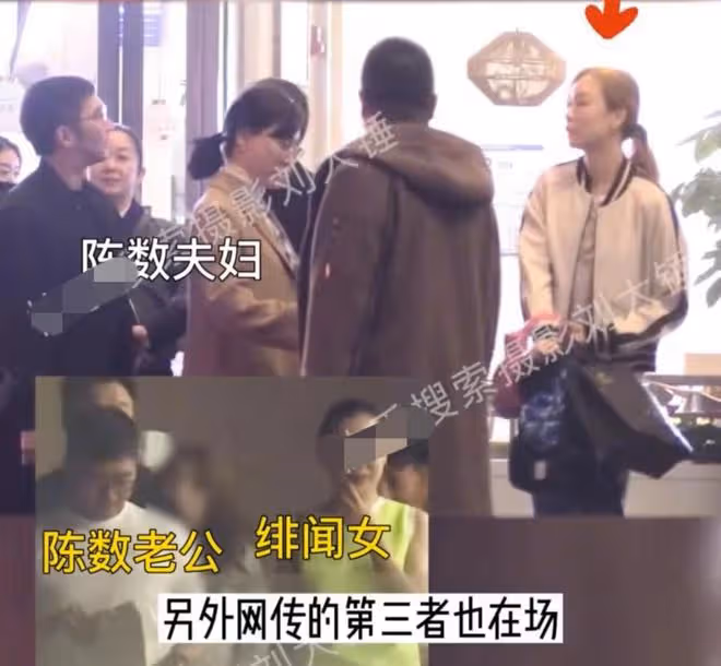 陳數夫婦出軌風波後同框，老公貼心照顧，網傳小三現身聚會引爭議