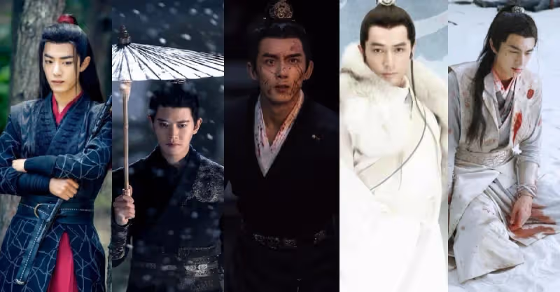 古裝劇中的「美強慘」男主，愛是黑暗中的救贖，哪位是你的意難平