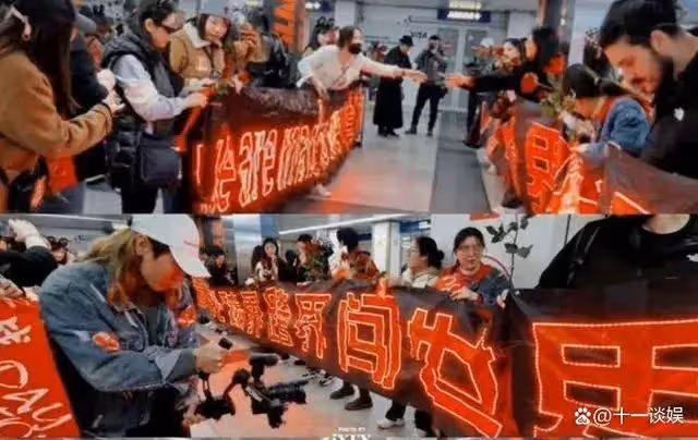 戴高樂機場偶遇肖戰,獲多位外籍保鏢護航,戴口罩難掩超高顏值