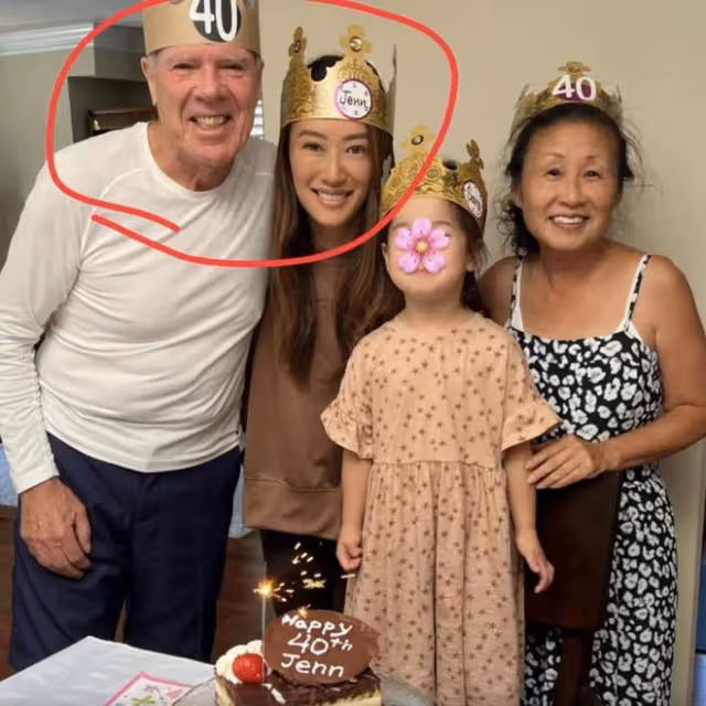 謝霆鋒妹妹謝婷婷的生父首曝光?疑似是白髮外國富商,年齡差驚人