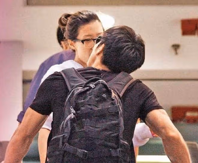 謝霆鋒妹妹謝婷婷的生父首曝光？疑似是白髮外國富商，年齡差驚人