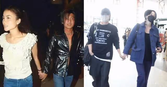 王菲謝霆鋒坐經濟艙內景照曝光,陪男友回香港,王菲做甜蜜小跟班