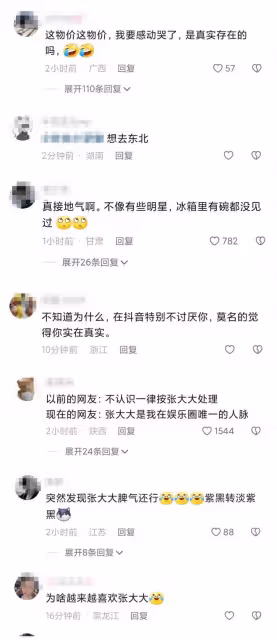 知名主持人張大大東北旅遊,花15元吃自助餐,40個菜隨便吃太開心