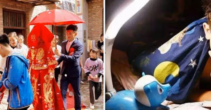 丈夫去世後我再婚，半夜見兒子房裡有燈光，推開門後我愣了：心如刀割