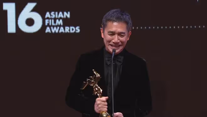 梁朝偉和湯唯分獲亞洲電影大獎影帝影后,二人曾合作《色戒》