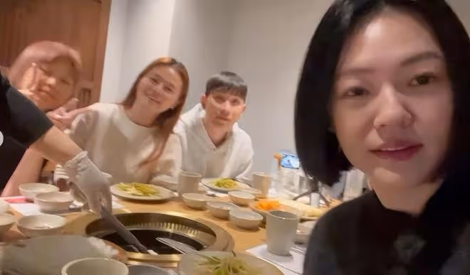 小S抵達韓國吃醉蟹，大S也即將和具俊曄的媽媽實現初次見面