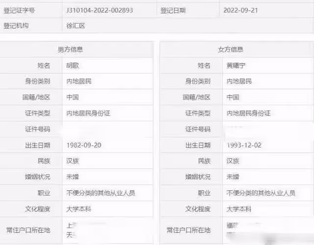 胡歌老婆產女後首現身,四肢纖細打扮樸素,坐豪車去醫院不見老公