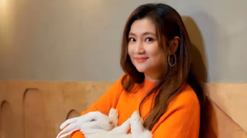 41歲任家萱官宣懷孕，曬寶寶B超照滿心喜悅，與小男友無結婚計劃