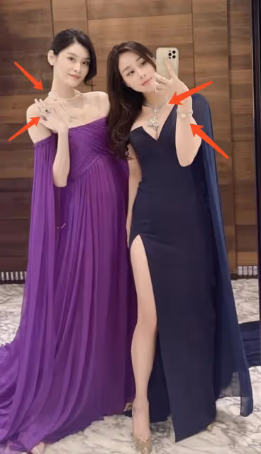 奚夢瑤曬與何猷君參加婚禮，二人摟腰甜蜜放閃，女方小腹微隆引猜測
