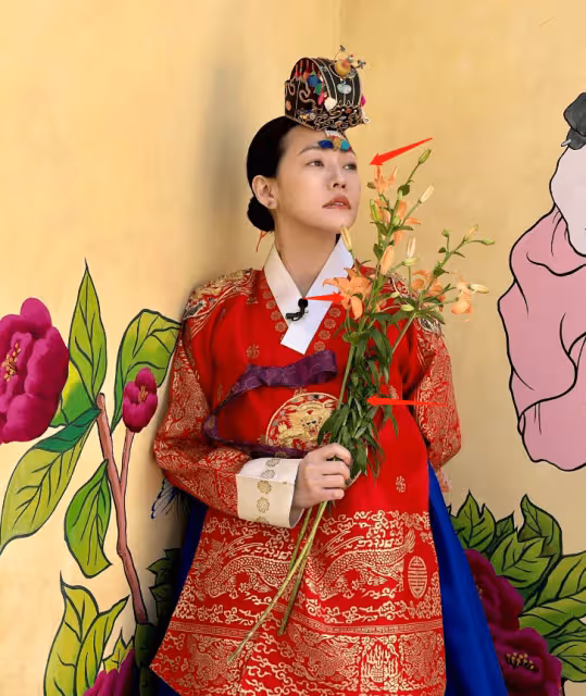 丟人現眼！吃韓國美食陶醉穿韓服自豪的小S儼然把自己當成韓國人了