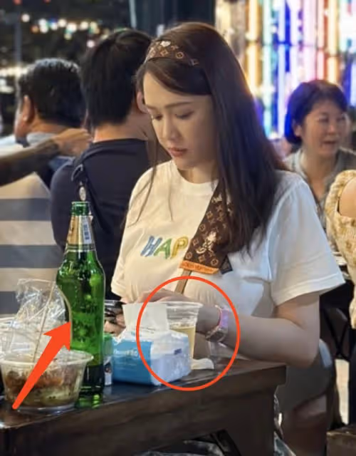 陳喬恩曬與Alan喝香檳,闢謠懷孕,丈夫陪她度假多月被質疑不工作