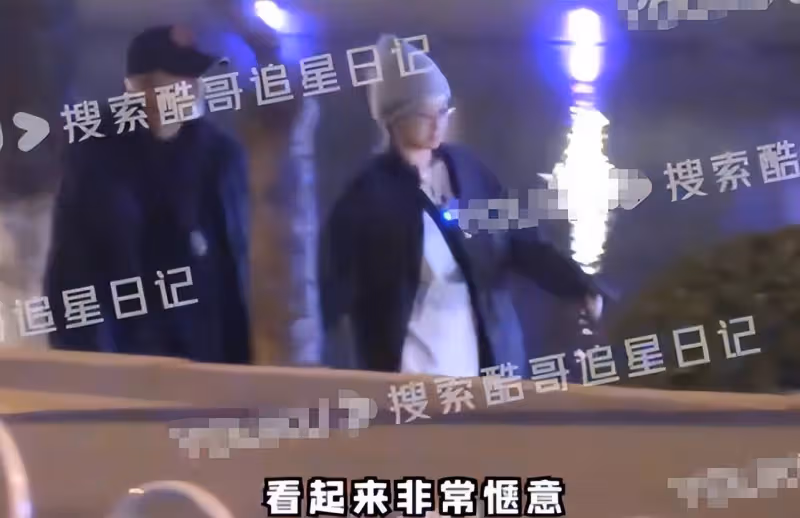 73歲徐克要當爸爸？飯後牽手小女友河邊散步，小30歲樂樂小腹微隆