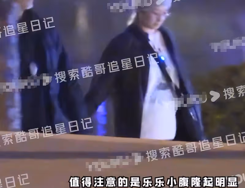 73歲徐克要當爸爸？飯後牽手小女友河邊散步，小30歲樂樂小腹微隆