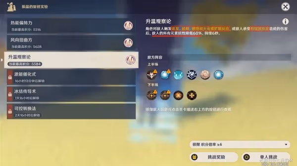 《原神》振晶的覆核實驗第三關配置參考