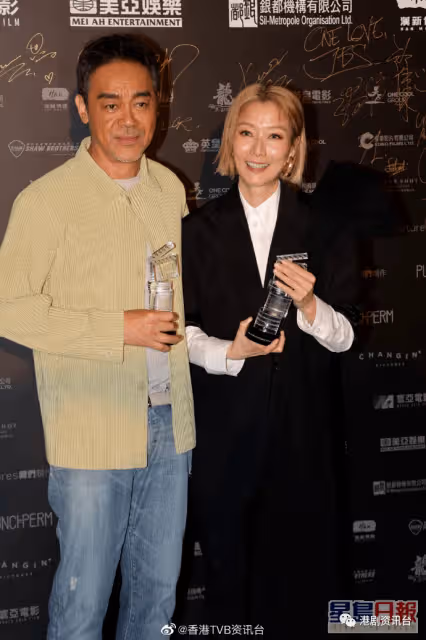 鄭秀文憑《流水落花》封后！劉青雲奪影帝同場遇「失散兒子」