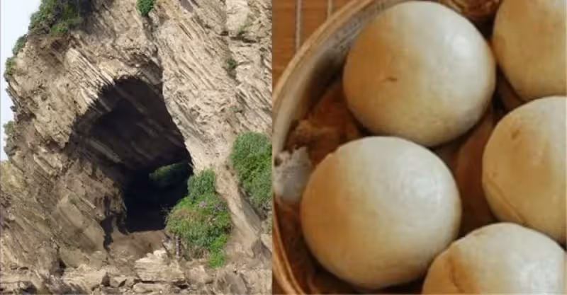 妻子掉進山洞失蹤！丈夫每天「往洞裡扔饅頭」風雨不改　5年後「山洞裡爬出一人」震驚全村!