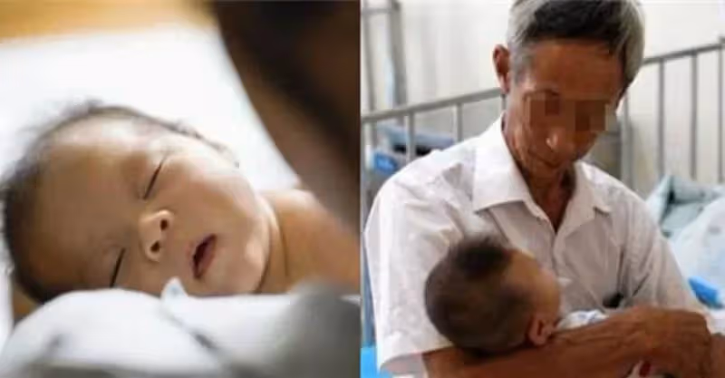 爺爺帶小孫女睡覺「從來不哭」，寶媽好奇偷看「對方哄睡過程」後破口大駡： 你不要臉孩子還要臉！