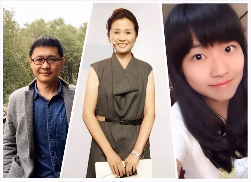 56歲黃菡受聘當專家，眼眶凹陷皺紋明顯，女兒美國留學後回國工作