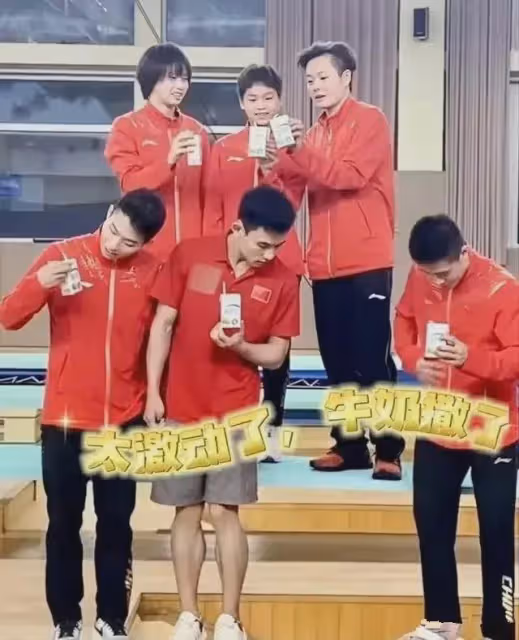 16歲全紅嬋猛發育模樣大變，身材高大壯碩，拍商業廣告還偷喝奶茶