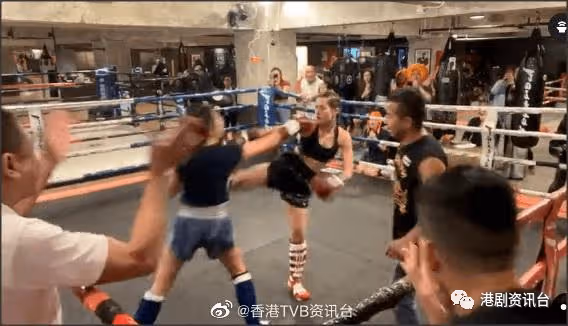 謝嘉怡直播擂台激戰!三回合勝被打到流鼻血