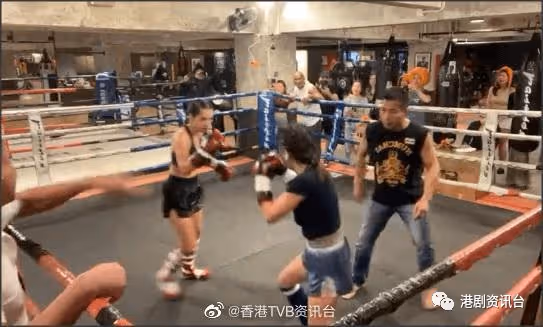 謝嘉怡直播擂台激戰!三回合勝被打到流鼻血