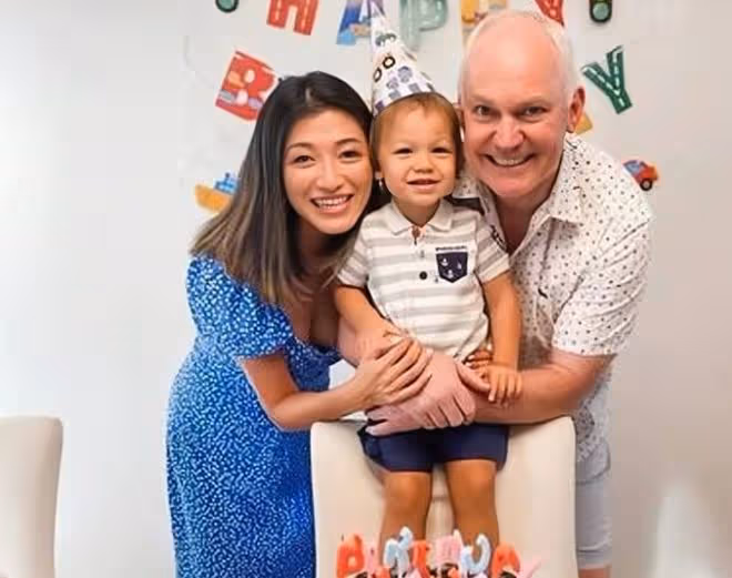 35歲港姐亞軍宣布懷二胎!胎兒性別曝光,大24歲洋老公已滿頭白髮