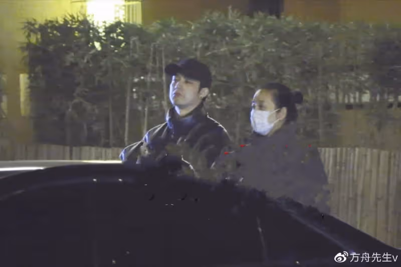 55歲陳小藝帶兒子聚餐,劉恆甫高大帥氣,導演老公坐輪椅跟隨