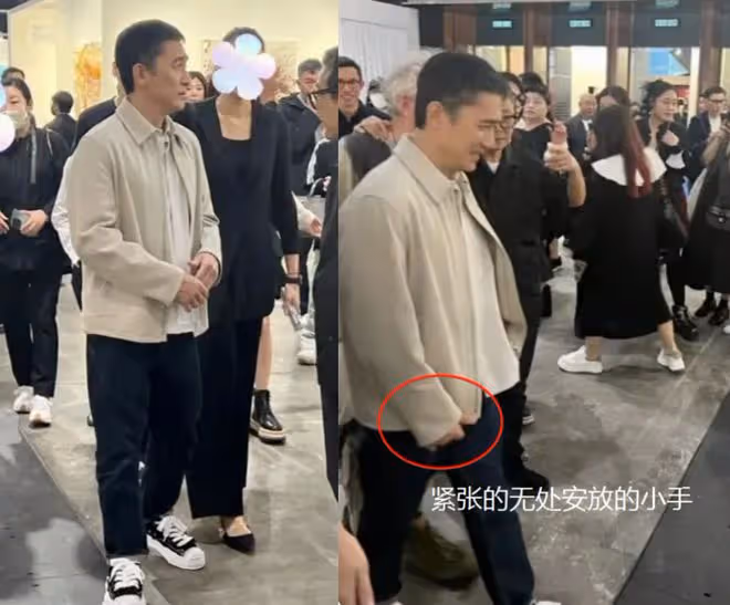 梁朝偉:回國夫婦合體現身,劉嘉玲穿JK裙扮嫩,58歲的背影像少女