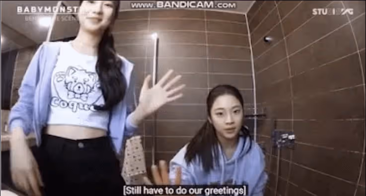 YG新女團BABYMONSTER視頻引網友熱議,為什麼在浴室里裝攝像頭?
