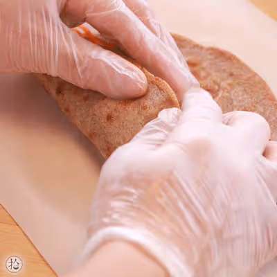 不用揉面、不用擀皮，這次的全麥餅真的是有手就能做～