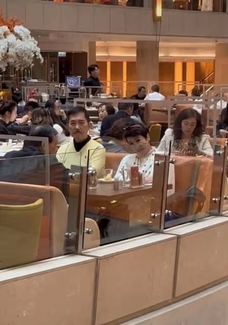 狄波拉風韻猶存,攜小11歲老公聚餐歪頭甜笑,與謝賢仍親密不避嫌