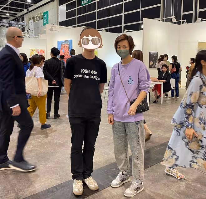 香港藝術展大咖雲集!鄧文迪梁安琪氣場大,奧運冠軍張怡寧罕露面