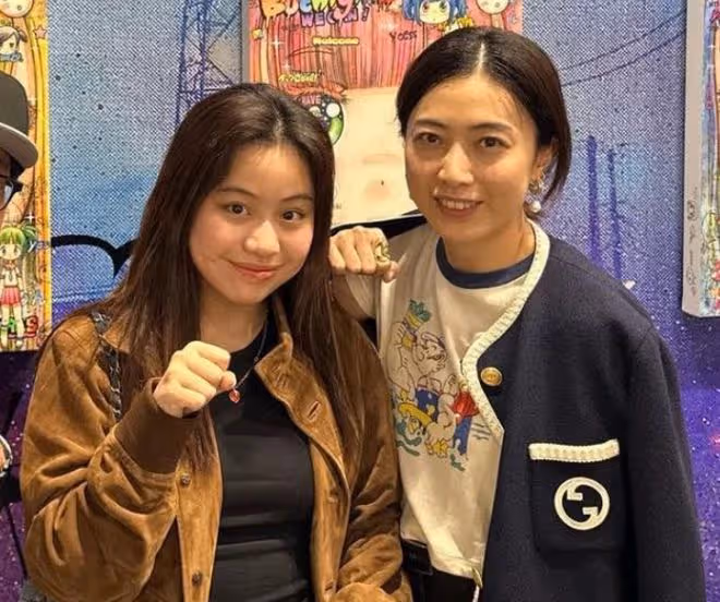 香港藝術展大咖雲集!鄧文迪梁安琪氣場大,奧運冠軍張怡寧罕露面